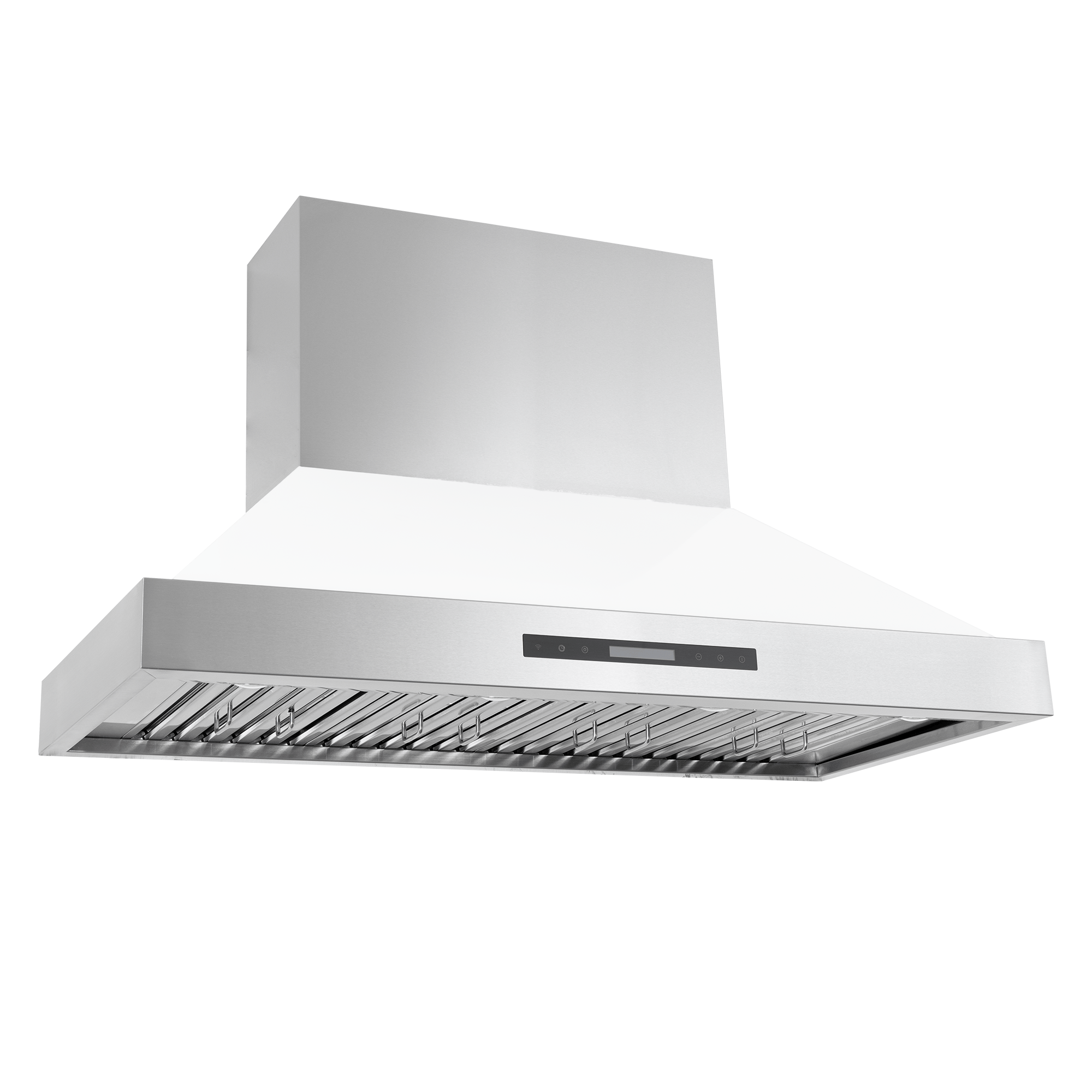 Proline King Air Wall-Mounted Range Hood 48" - Glossy White - View 1