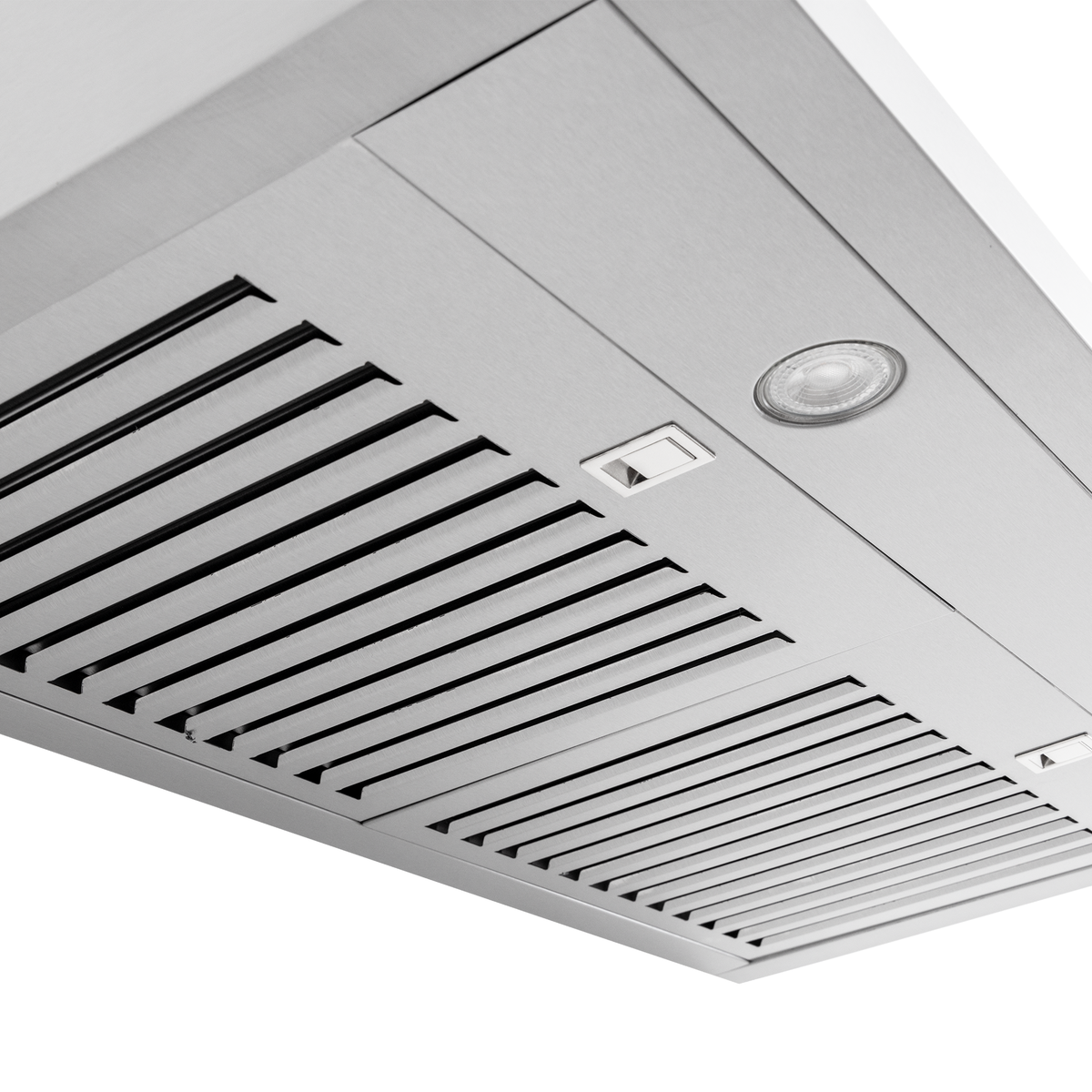 Proline PLJW 185 - Slim Under-Cabinet Range Hood, 600 CFM | Convertible to Ductless, Stainless Steel