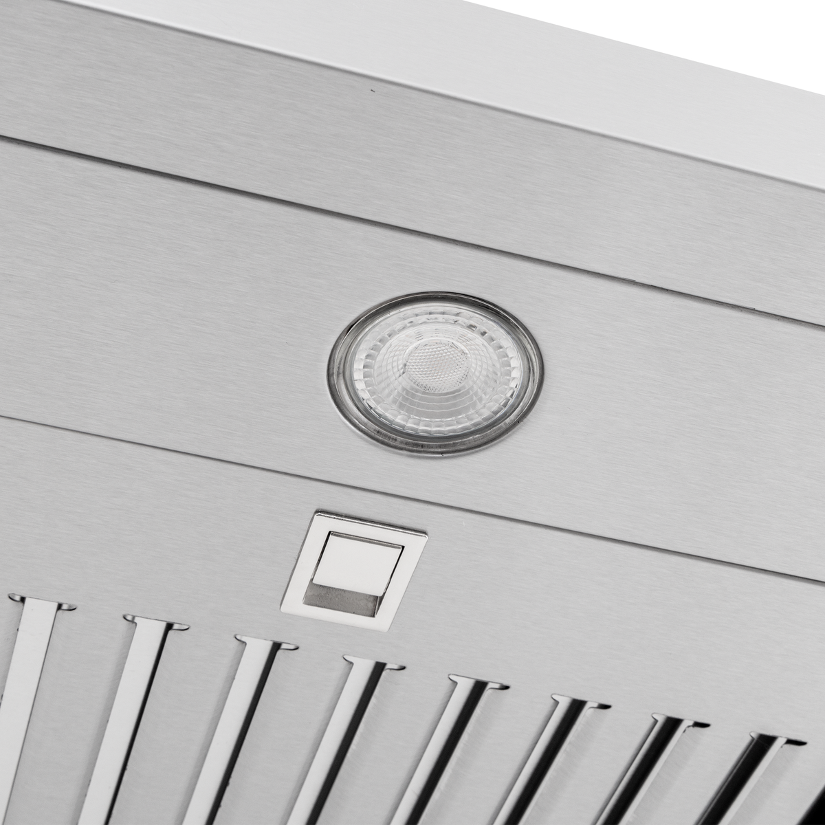 Proline PLJW 185 - Slim Under-Cabinet Range Hood, 600 CFM | Convertible to Ductless, Stainless Steel