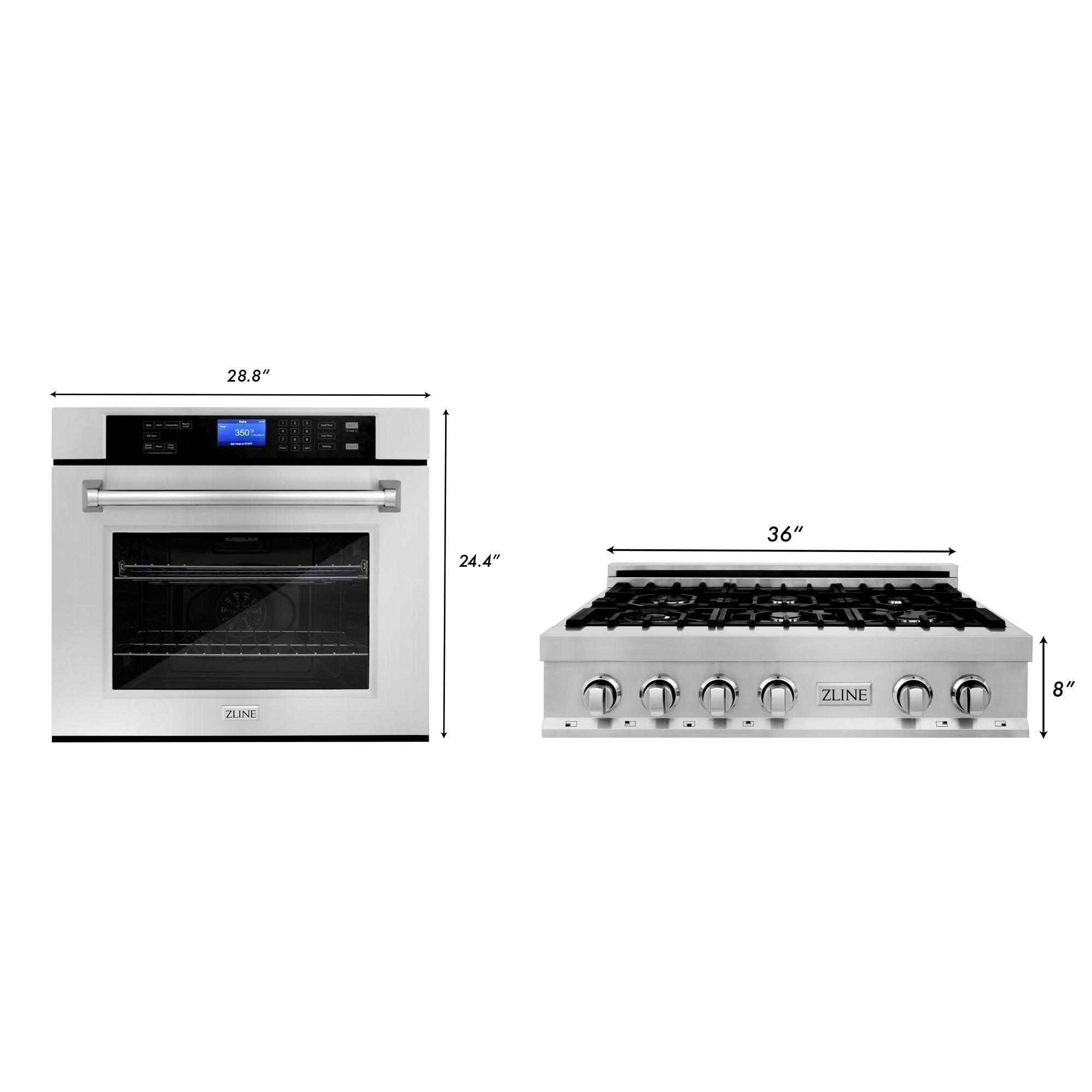 Z-line Kitchen Packages model 2KP-RTAWS36