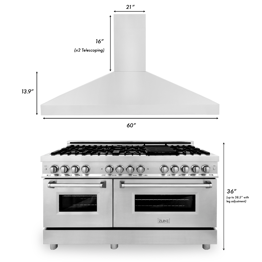Z-line Kitchen Packages model 2KP-RARH60