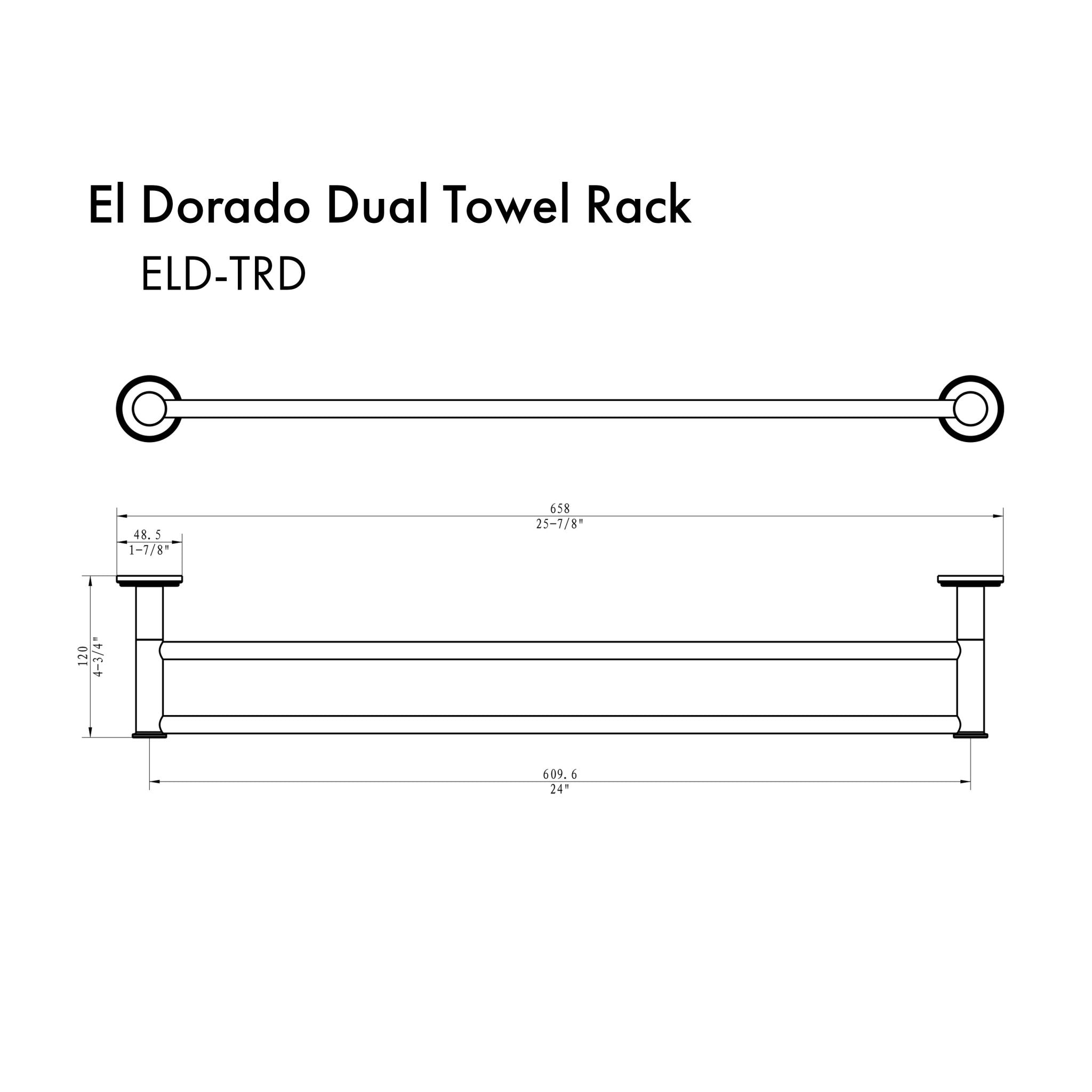 Z-line Toilet Paper Holder model ELD-TP-GM