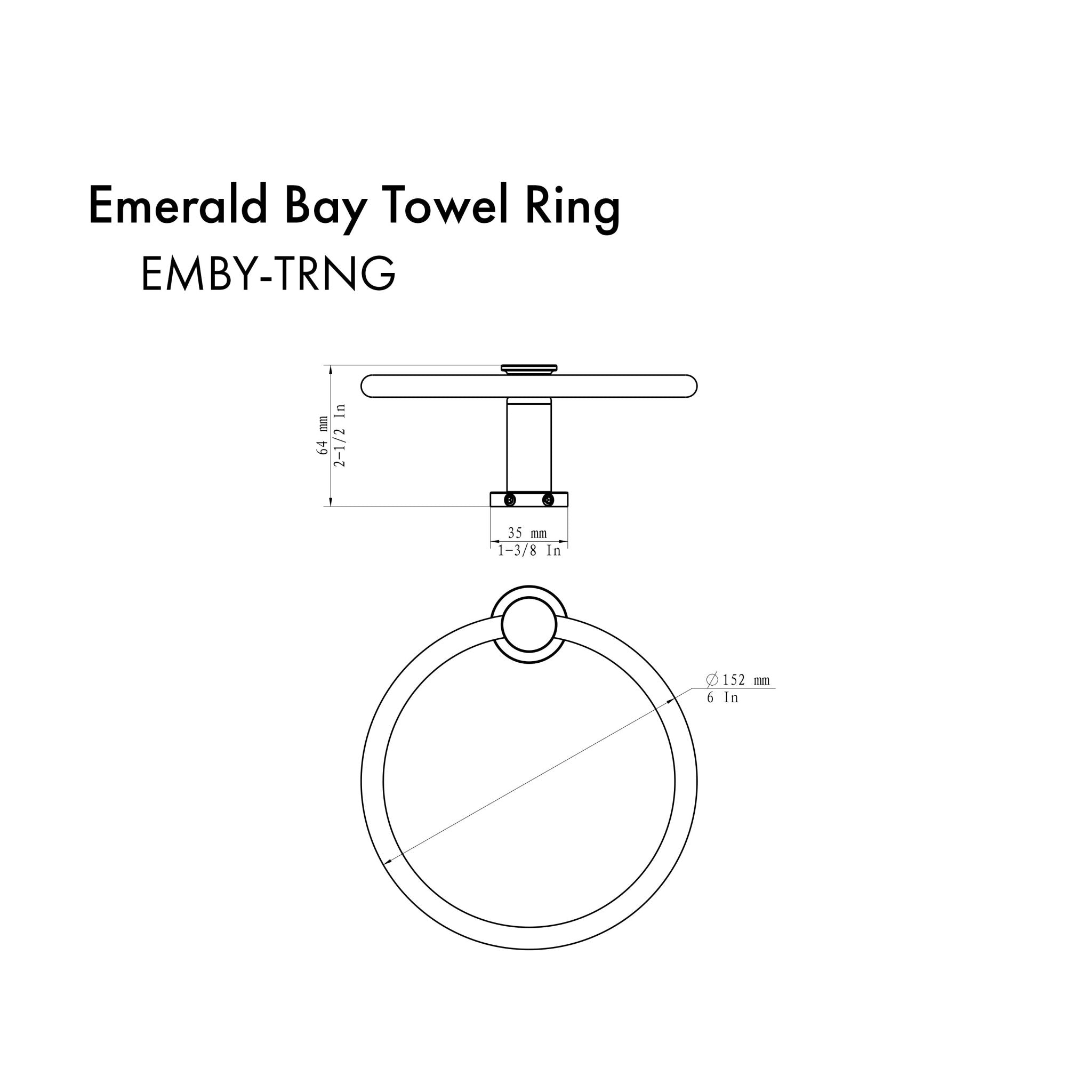 Z-line Towel Rail model EMBY-TR-MB