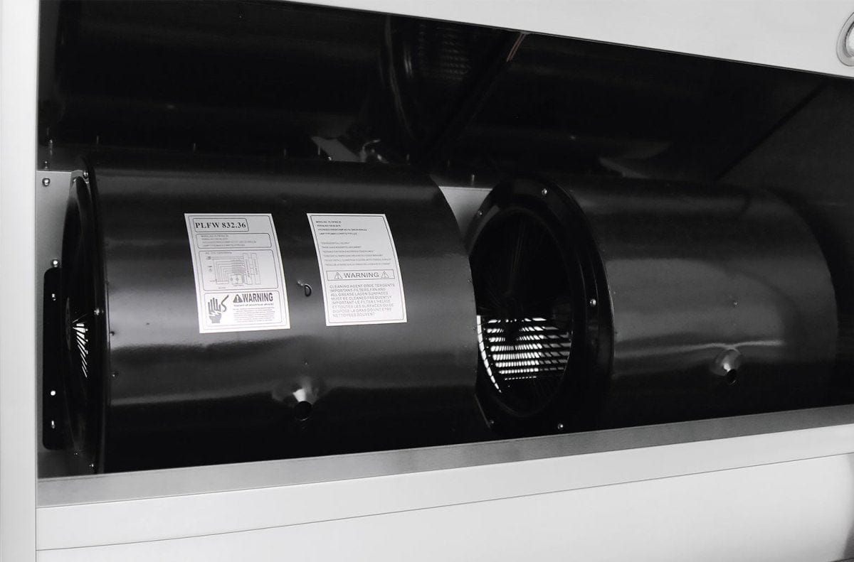 Proline Range Hoods Alter Outlet for Rear Venting Alter Outlet for Rear Venting