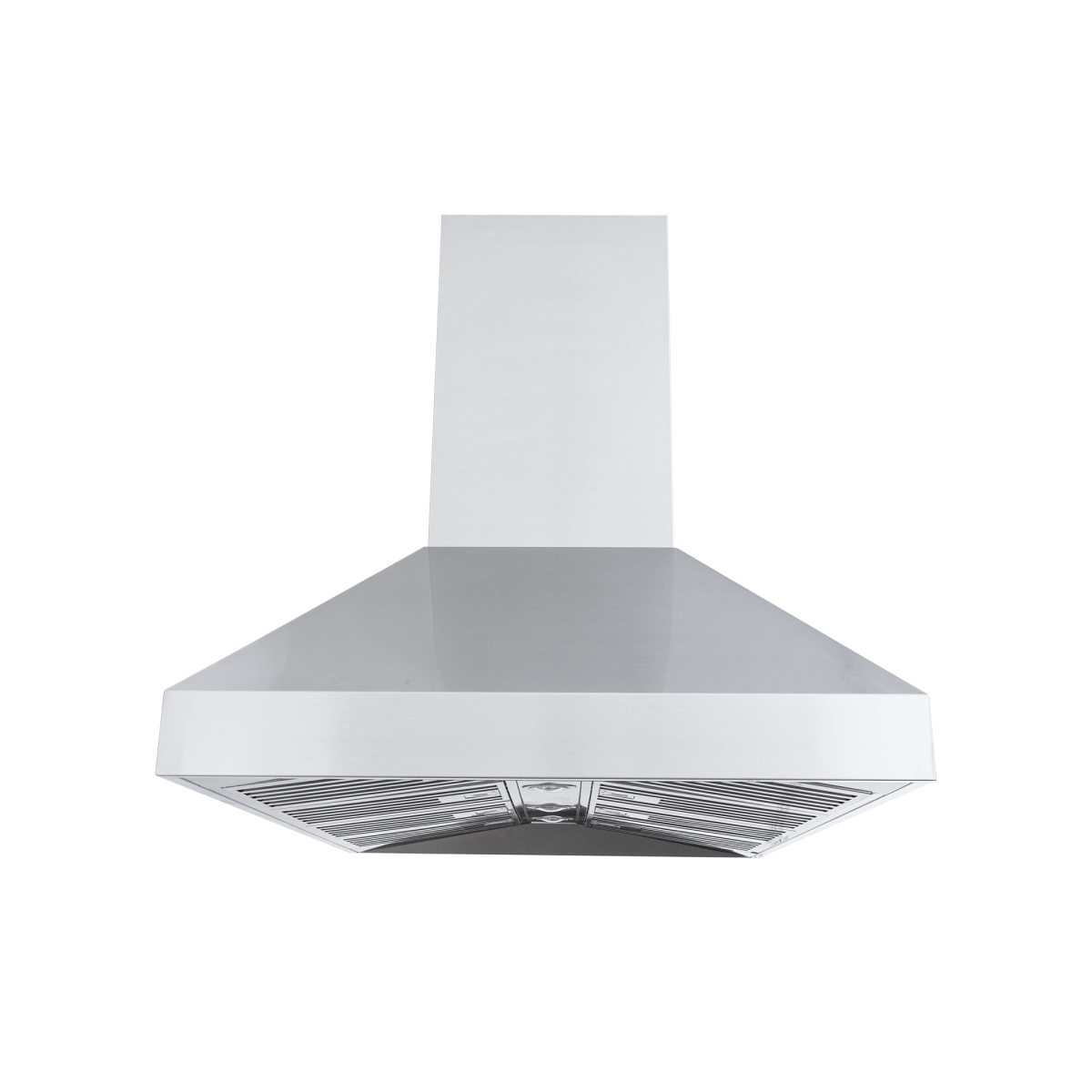 ProSI Island Range Hood by ProlineRangeHoods.com: stainless steel, dual motor 900/1800 CFM, baffle filters.