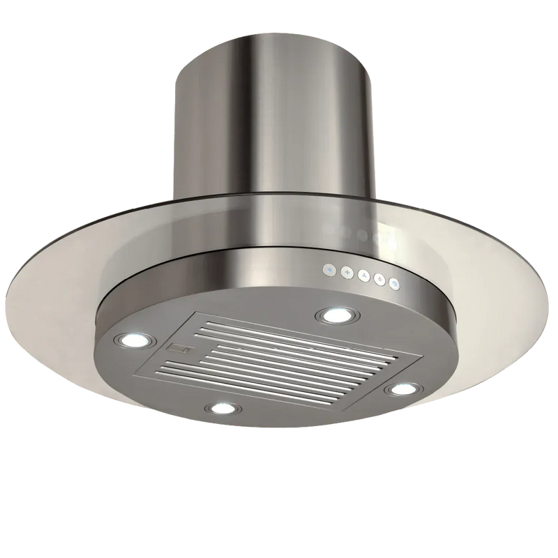 Proline Range Hoods Home & Garden > Kitchen & Dining > Kitchen Appliances > Range Hoods 36 inches wide Island Range Hood with powerful 550 True-CFM in 36-inch, Stainless Steel | Elite Dream Home Brand New Series| PLSI 575G