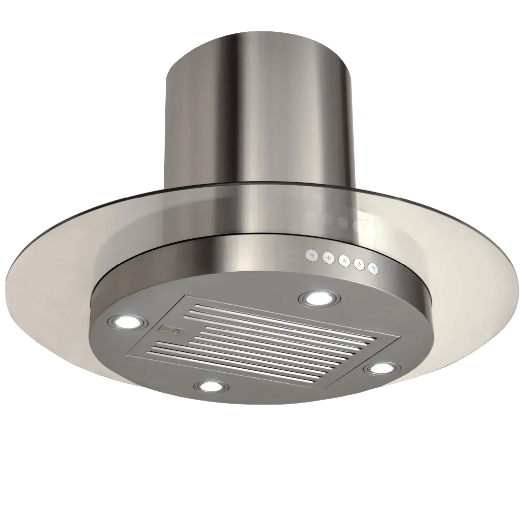 Proline Range Hoods Home & Garden > Kitchen & Dining > Kitchen Appliances > Range Hoods 36 inches wide Island Range Hood with powerful 550 True-CFM in 36-inch, Stainless Steel | Elite Dream Home Brand New Series| PLSI 575G