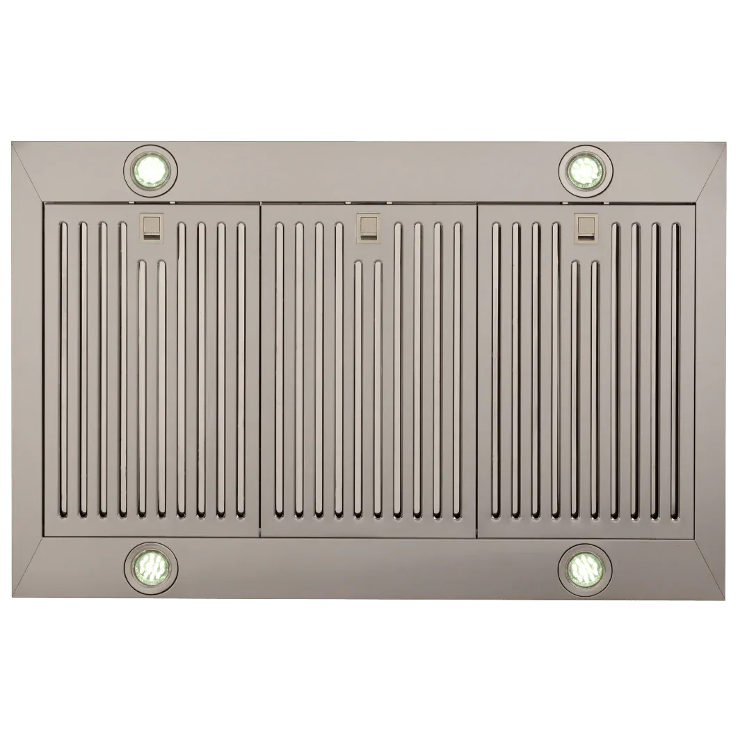 Proline Range Hoods Home & Garden > Kitchen & Dining > Kitchen Appliances > Range Hoods 36 inches wide Modern Slim  Island Range Hood, 550 CFM 36-inch, Stainless Steel | Elite Dream Home newest 2025 Designs | PLSI 755F
