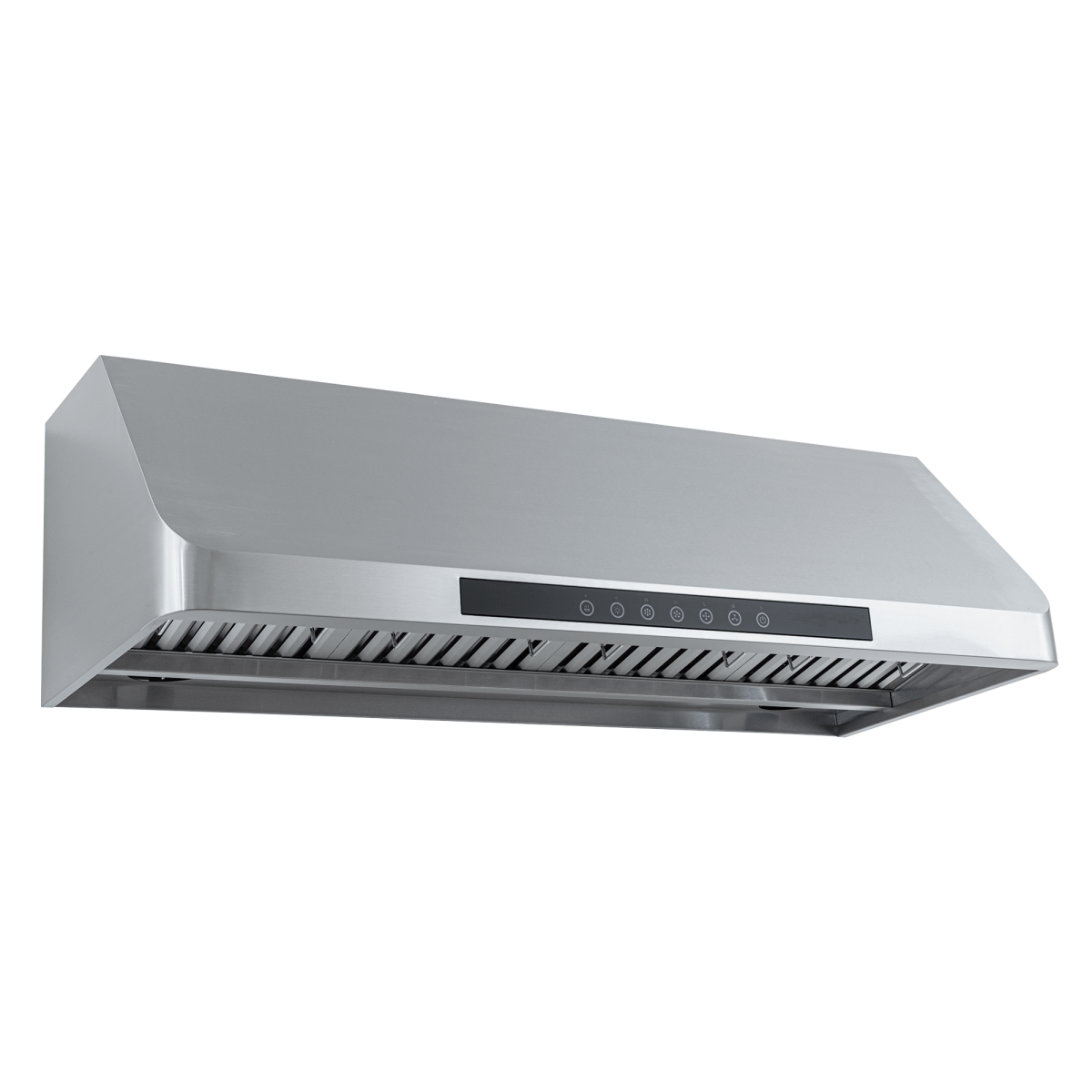 Proline PLJW 101 under-cabinet range hood, stainless steel, 1000/2000 CFM, ProlineRangeHoods.com.