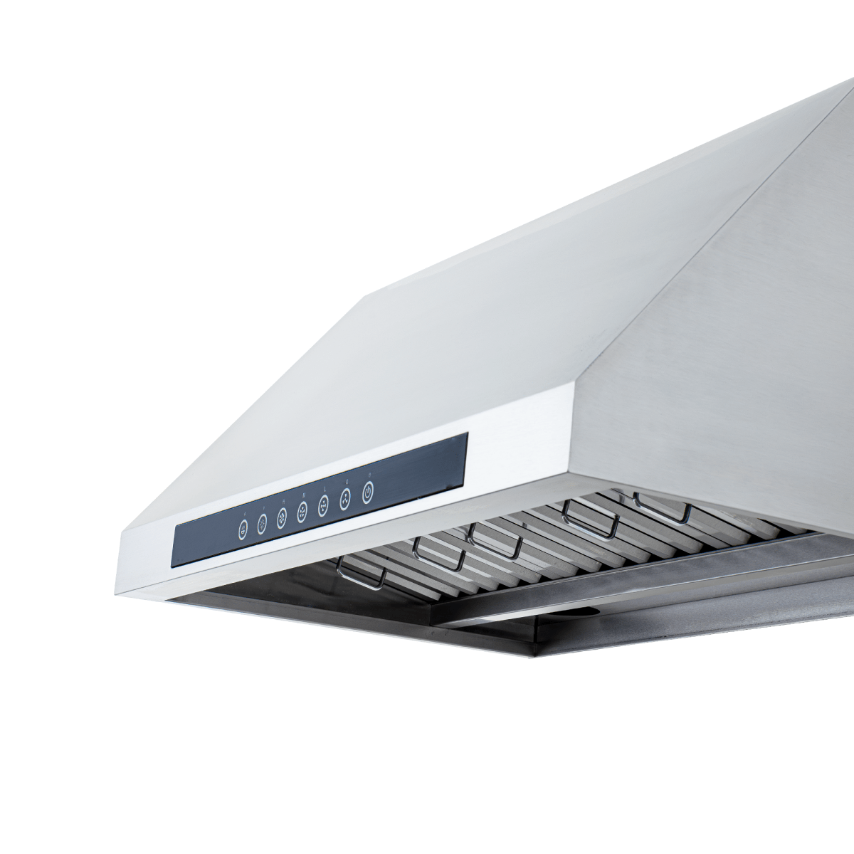 Proline PLJW 102 under cabinet range hood, 1000 CFM, stainless steel, touch controls. ProlineRangeHoods.com.