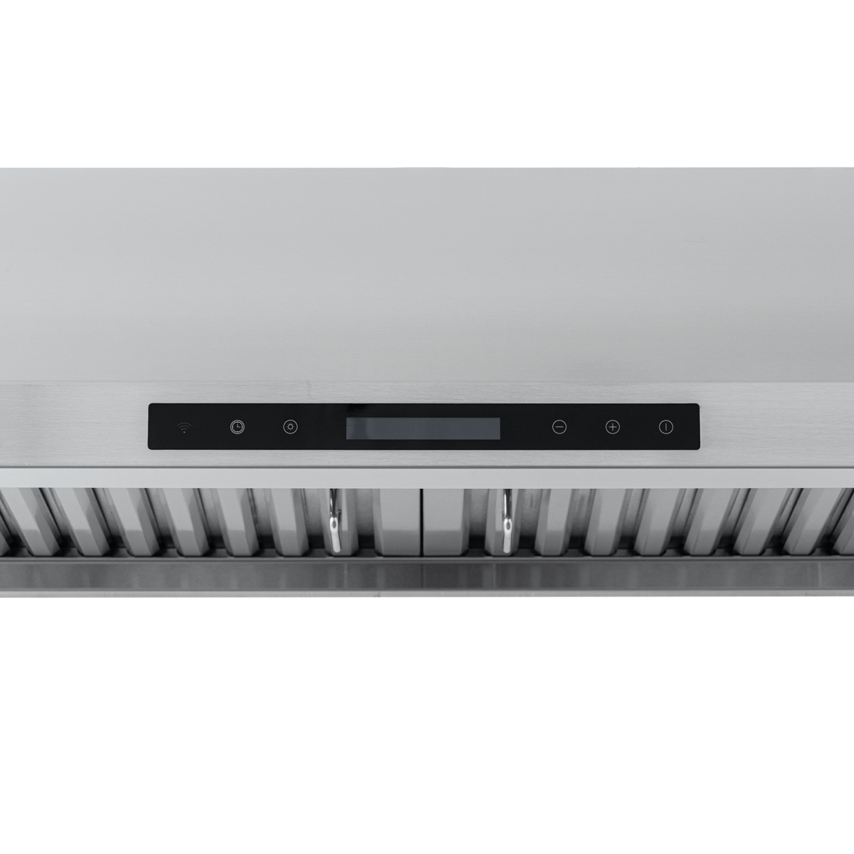 Proline PLJW 113 vent hood by ProlineRangeHoods.com: modern controls, SS finish, baffle filters, 900 CFM airflow, ductless option.