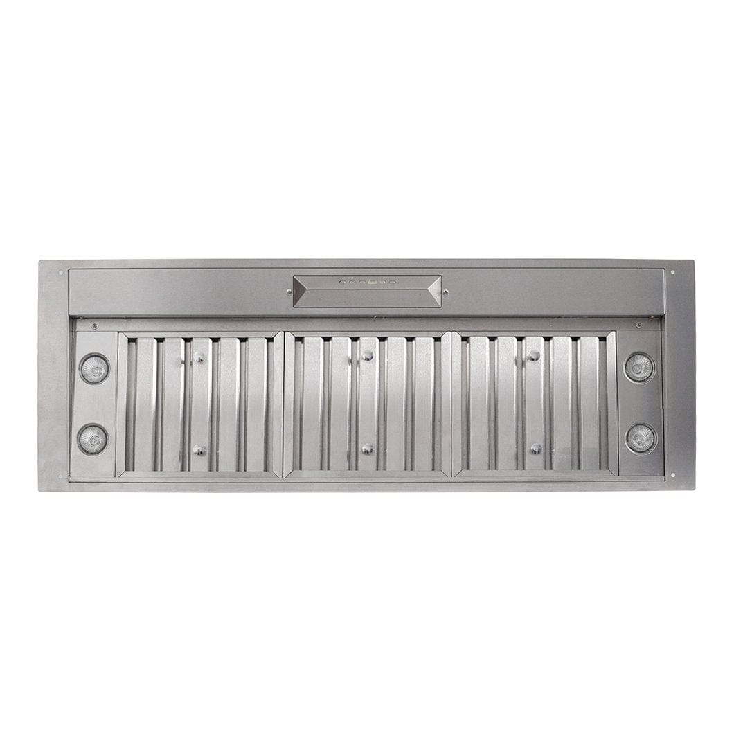 Proline Range Hoods Home & Garden > Kitchen & Dining > Kitchen Appliances > Range Hoods 28 inches wide / 15" inches deep / Dual Range Hood Insert/Liner, 15, 18 or 21 inch Deep Options, Ducted, 600/1200 CFM, Stainless Steel | Proline PLJL Hurricane