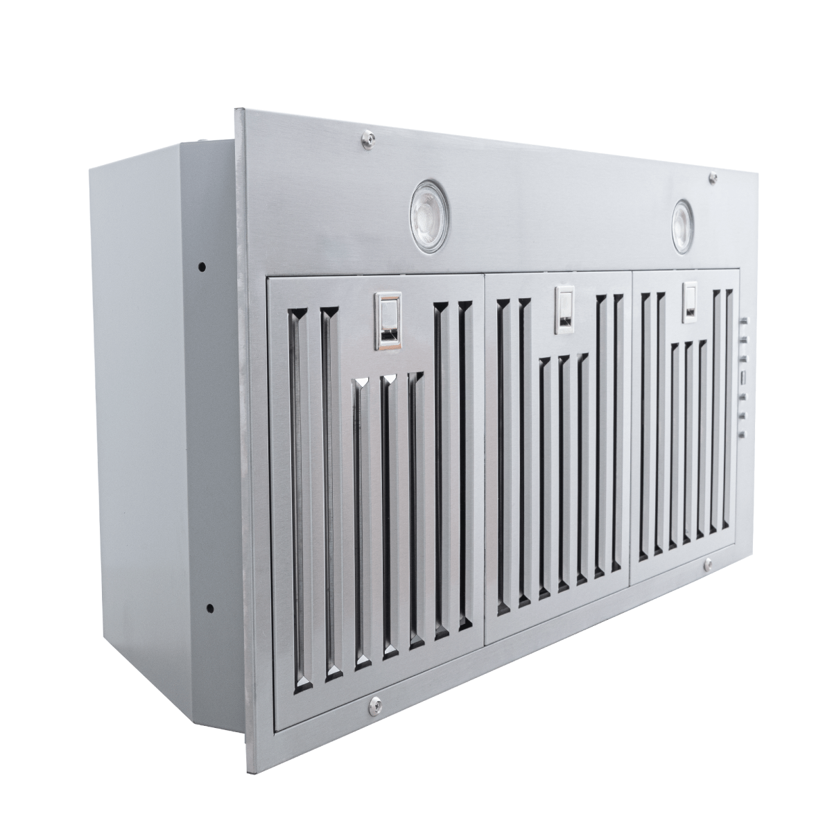 Proline Range Hoods Home & Garden > Kitchen & Dining > Kitchen Appliances > Range Hoods 28 inches wide / 16" inches deep Range Hood Insert/Liner, Ducted, Up to 1200 CFM, Stainless Steel | Proline PLGL UMOD