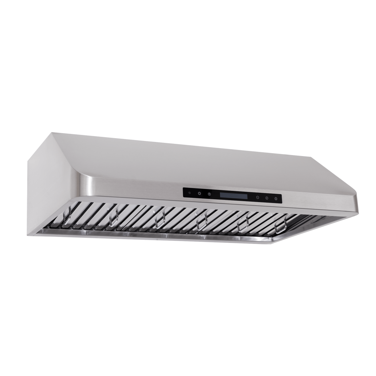 Proline PLFW 115 range hood by ProlineRangeHoods.com: stainless steel, 900 CFM, baffle filters, easy control panel.