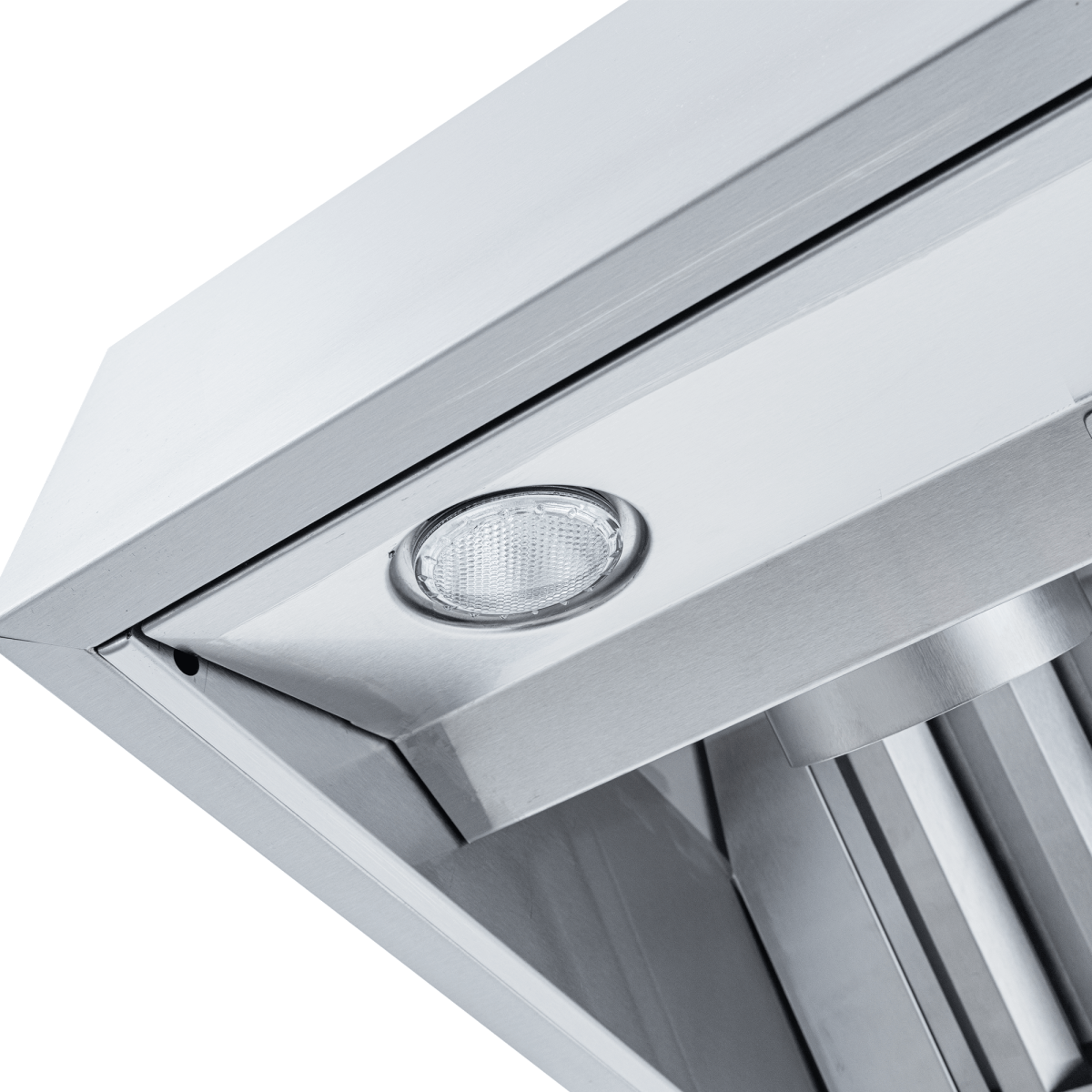 Proline Range Hoods Home & Garden > Kitchen & Dining > Kitchen Appliances > Range Hoods Wall Mounted Range Hood, Ducted, Variable CFM, Stainless Steel Finish, Outdoor Rated Finish option | Proline ProVWC