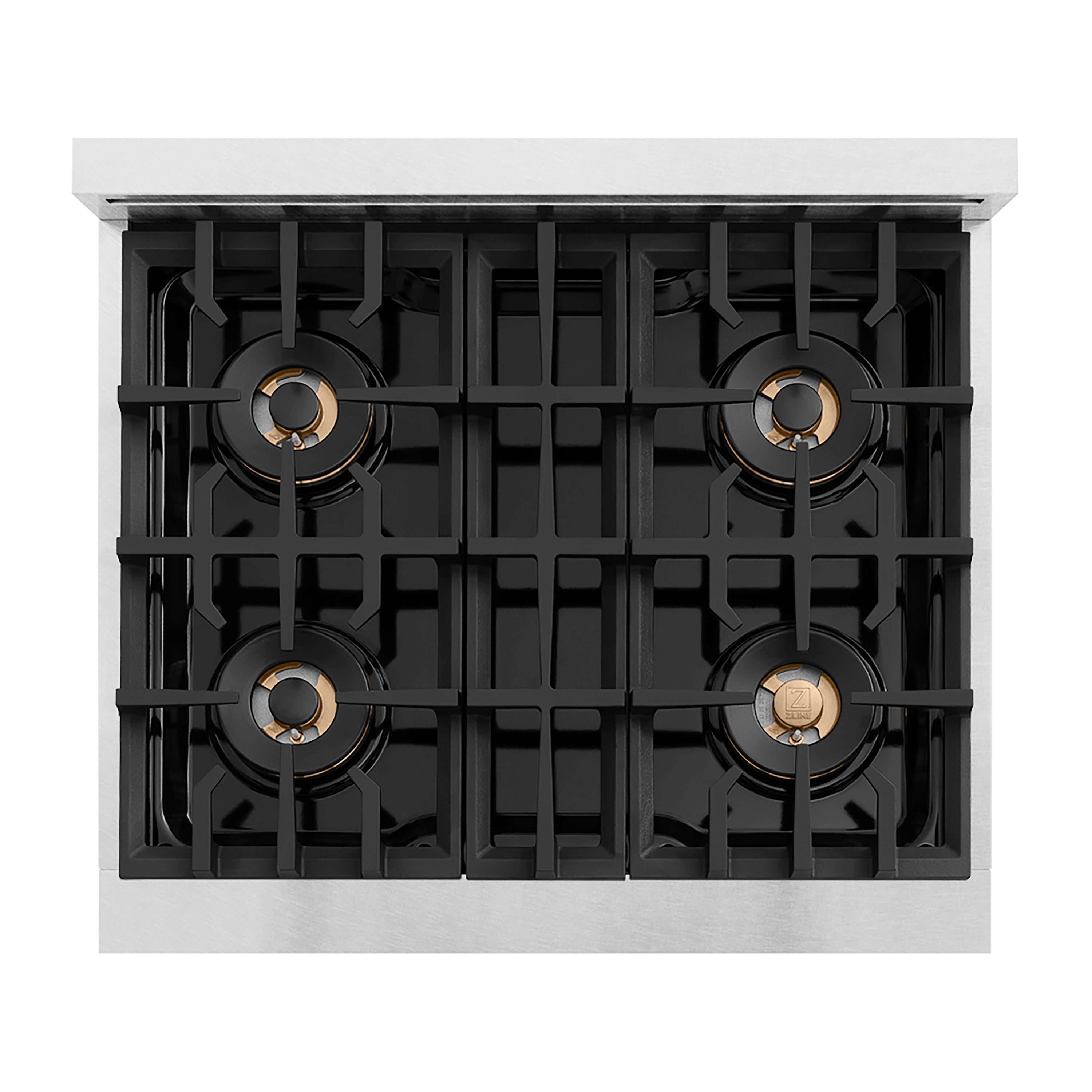 ZLINE 30 in. Classic Gas Rangetop with 4 Burner DuoPro™ Cooktop in Satin Stainless Steel (PCRTS-30)