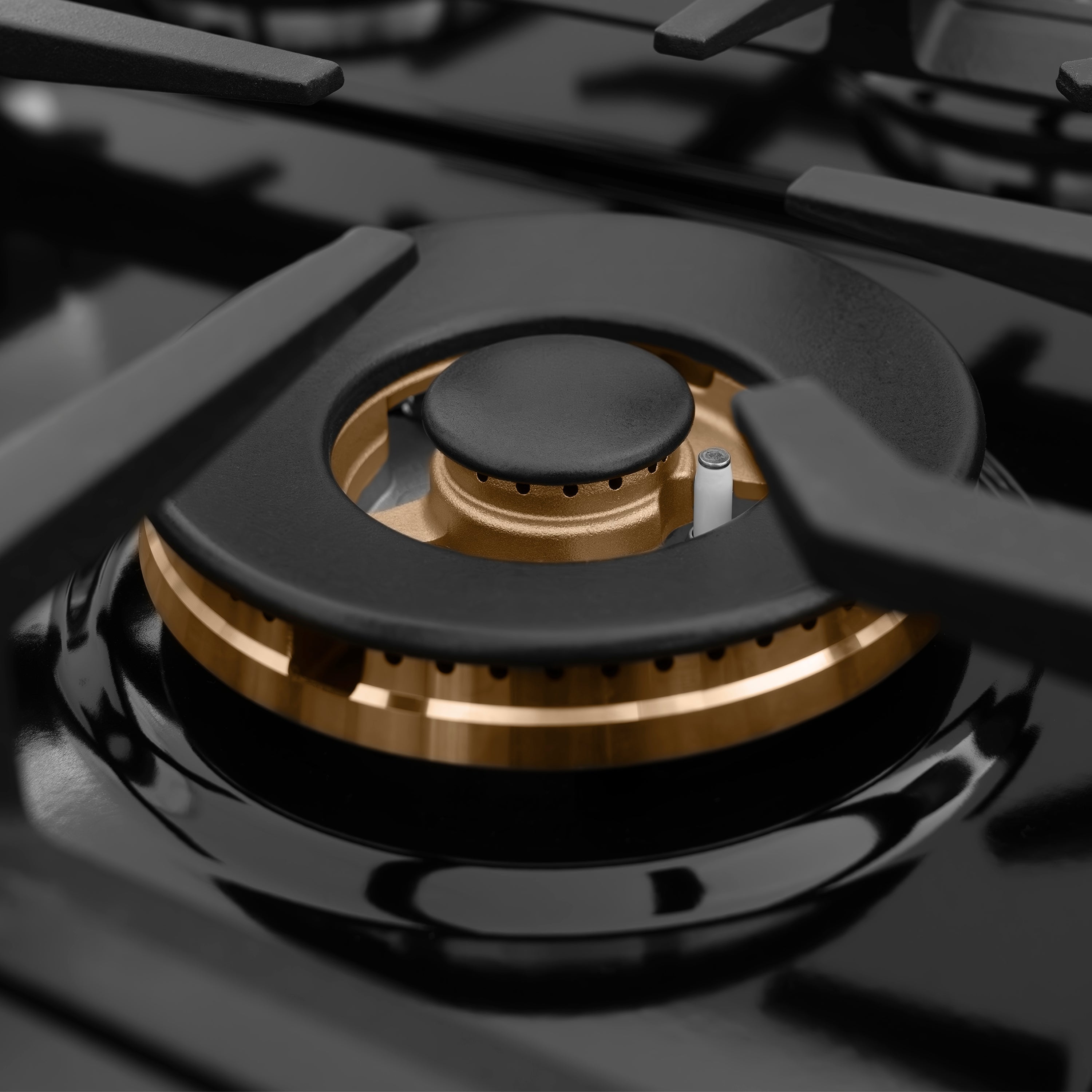 ZLINE 48 in. Legacy Gas Rangetop with 7 Burners and Porcelain Cooktop in Stainless Steel (RT48)