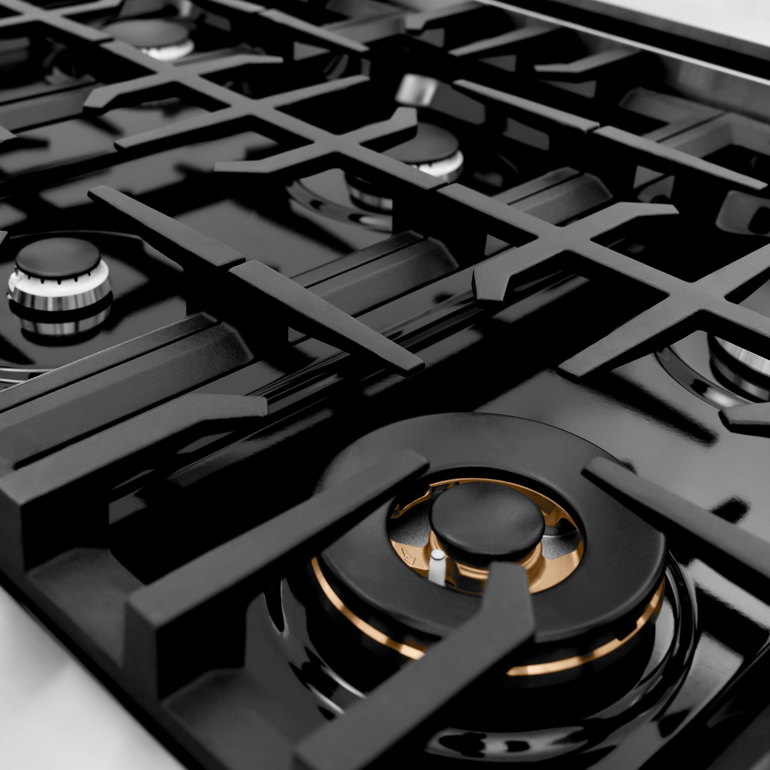 ZLINE 48 in. Legacy Gas Rangetop with 7 Burners and Porcelain Cooktop in Stainless Steel (RT48)