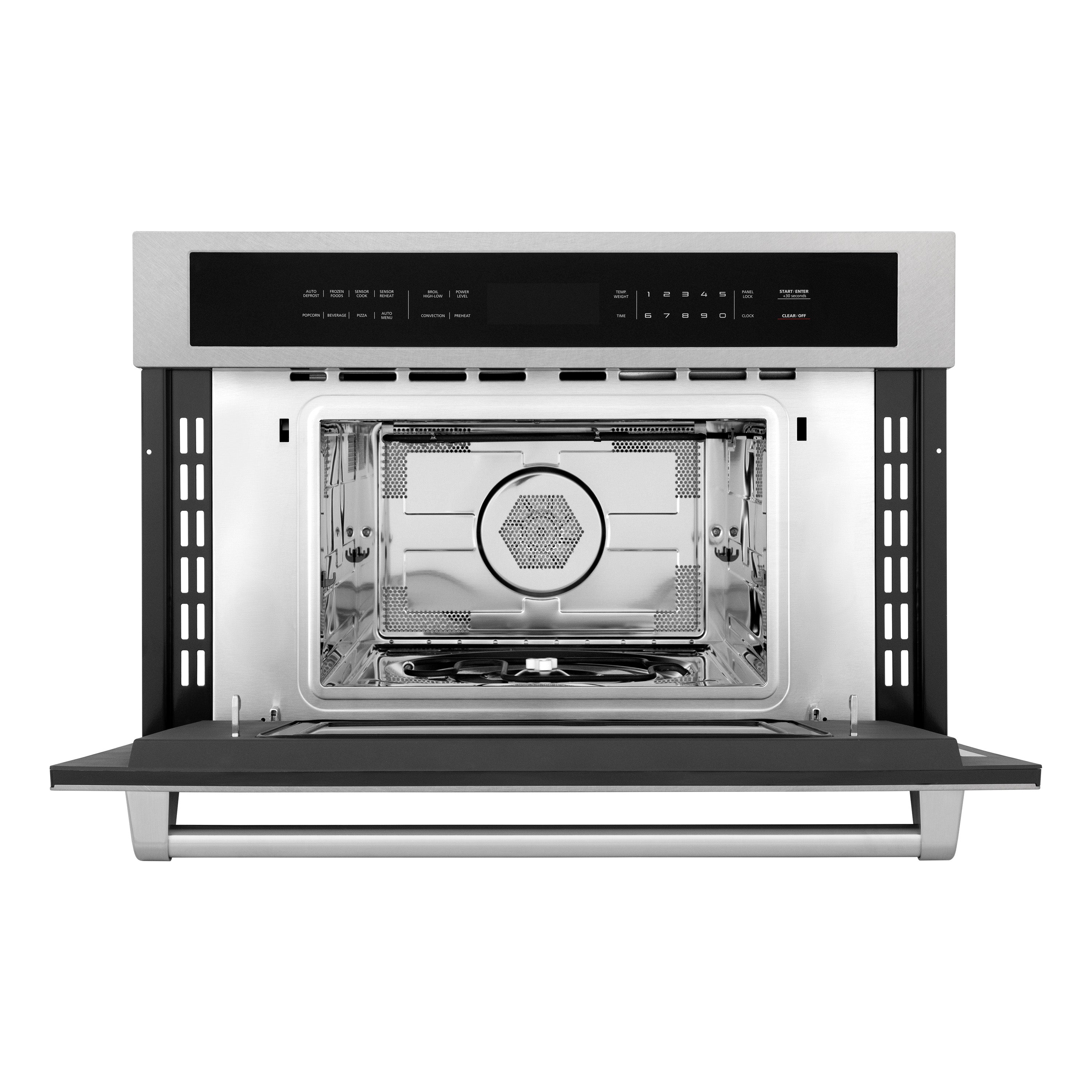 ZLINE 30” 1.6 cu ft. Built-in Convection Microwave Oven in Fingerprint Resistant Stainless Steel with Speed and Sensor Cooking