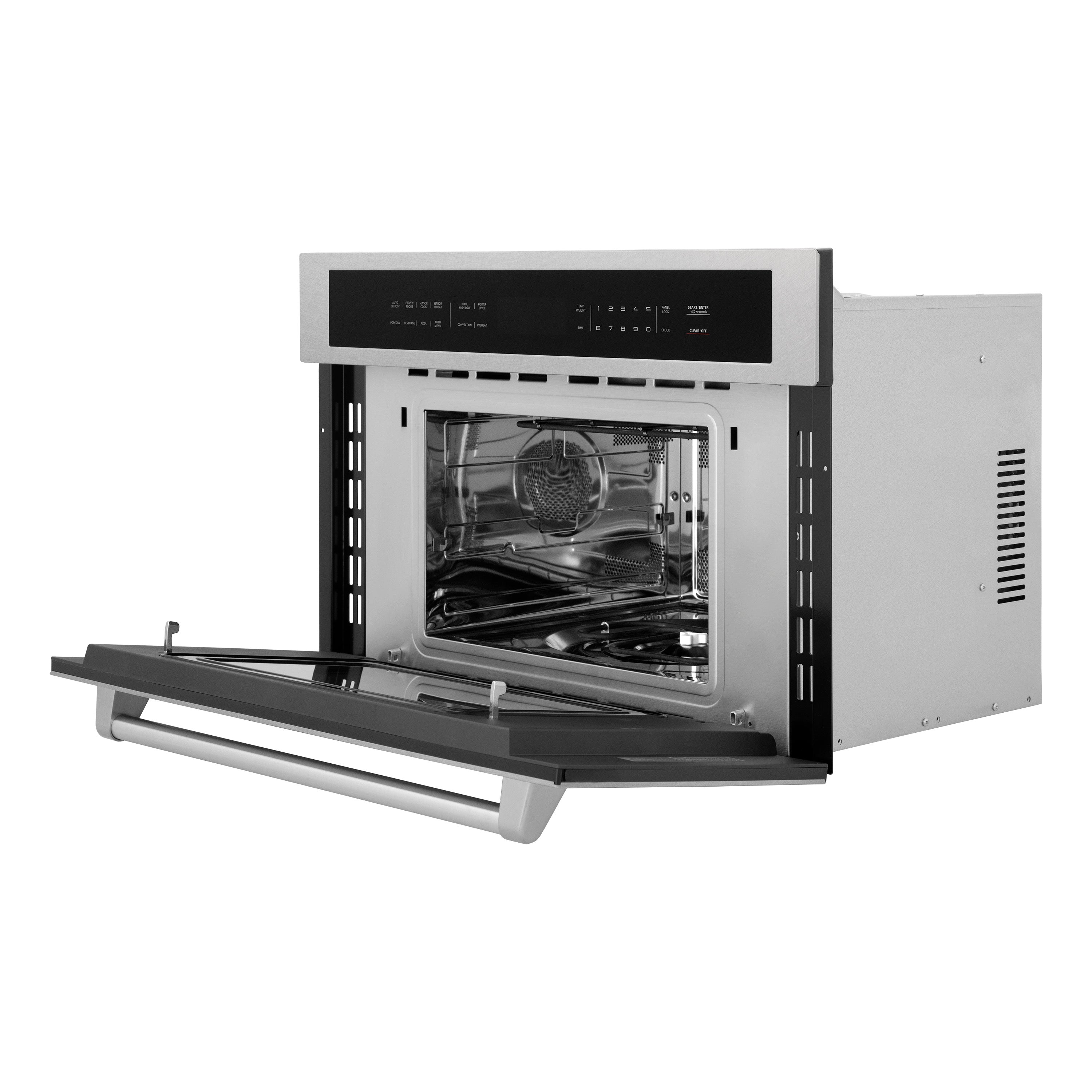 ZLINE 30” 1.6 cu ft. Built-in Convection Microwave Oven in Fingerprint Resistant Stainless Steel with Speed and Sensor Cooking