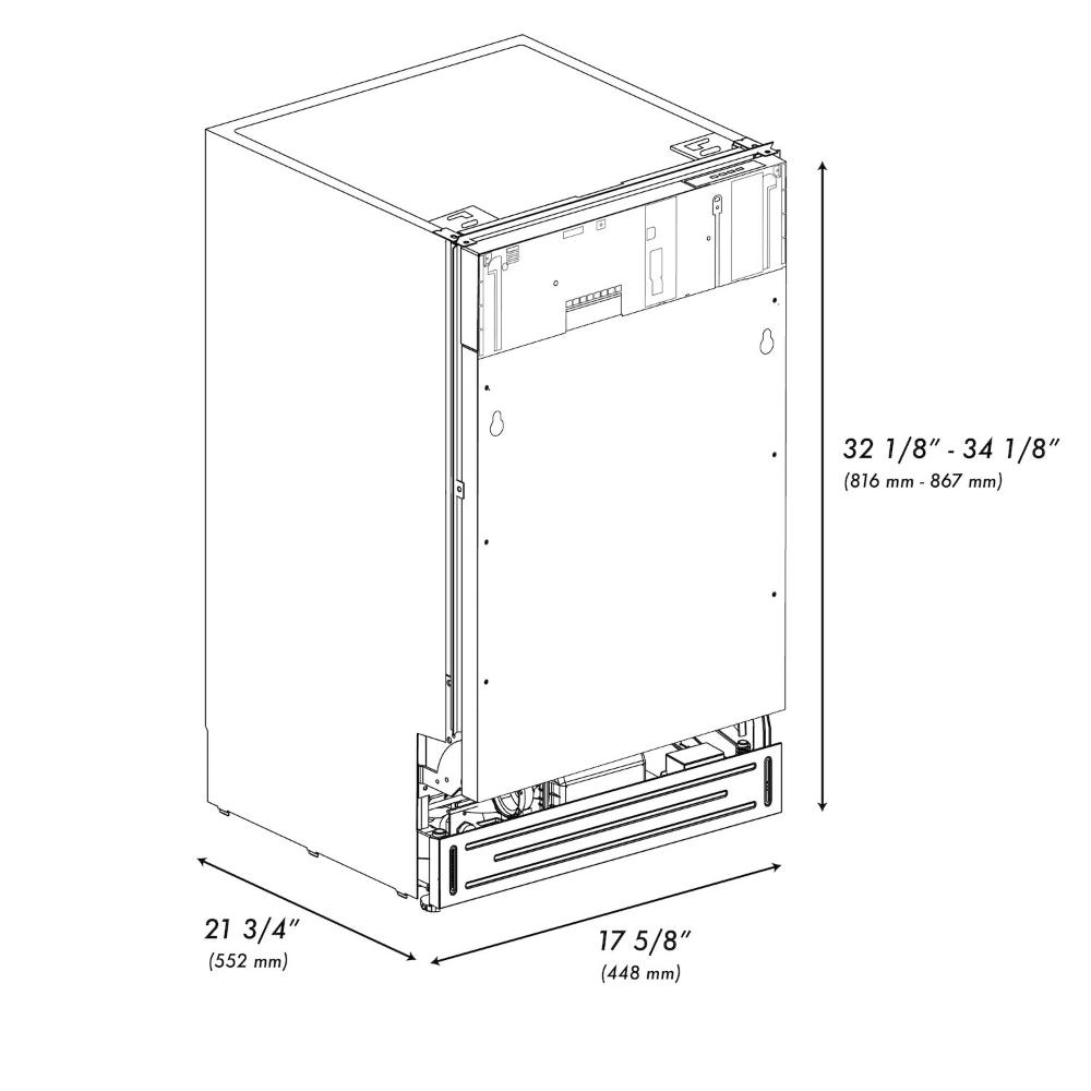 Z-line Dishwashers model DWMTZ-BS-24-CB