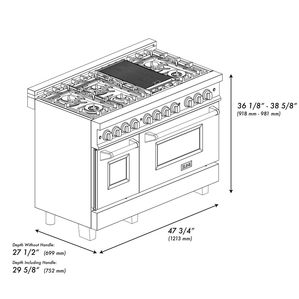 Z-line Ranges model RAS-RG-36