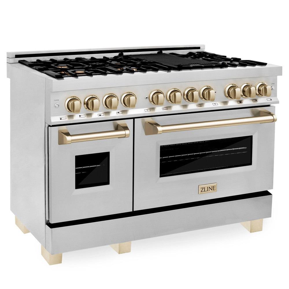 Z-line Kitchen Packages model 3AKP-RABRHDWV48-CB