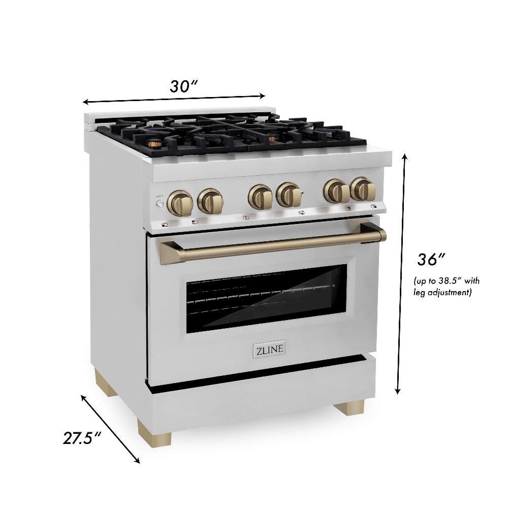 Z-line Kitchen Packages model 3KP-SGRRH36-MW