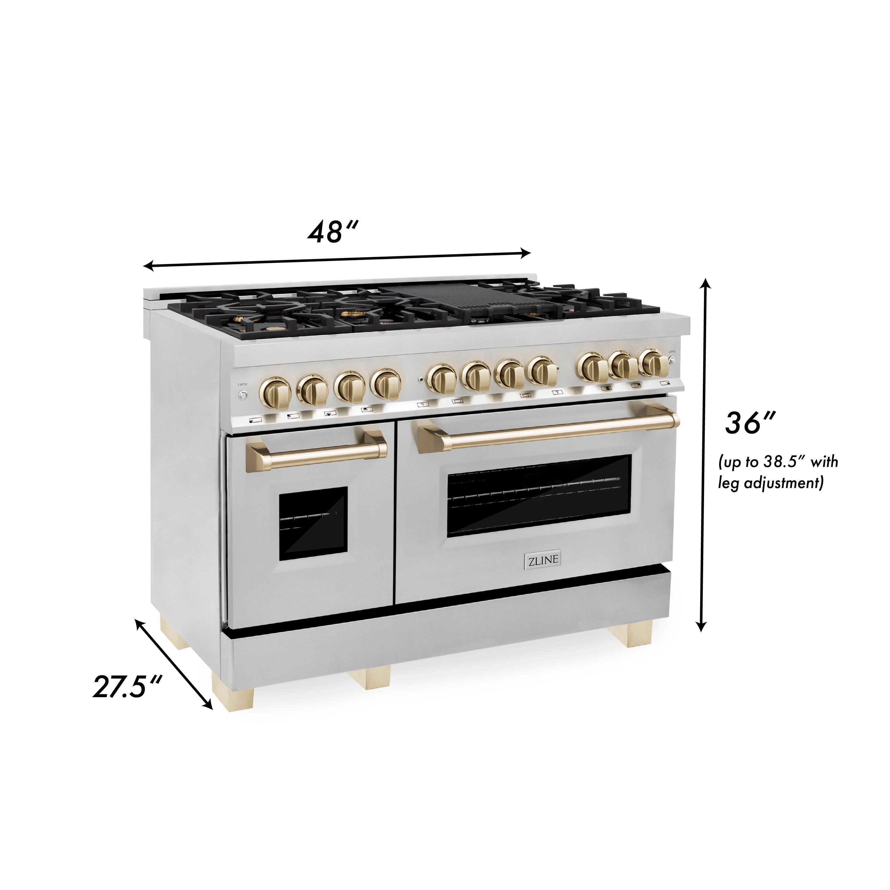 Z-line Kitchen Packages model 4AKPR-RABRHDWV48-CB