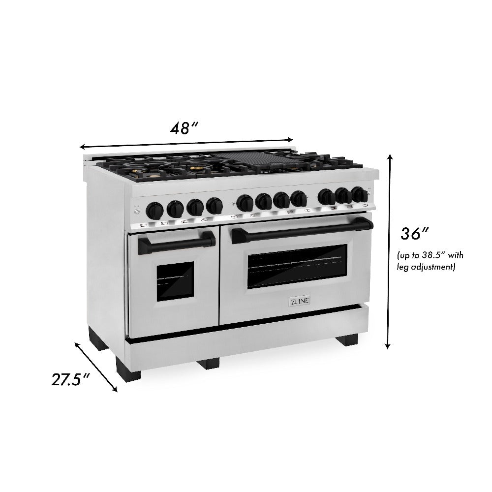 Z-line Kitchen Packages model 4AKPR-RABRHDWV48-G