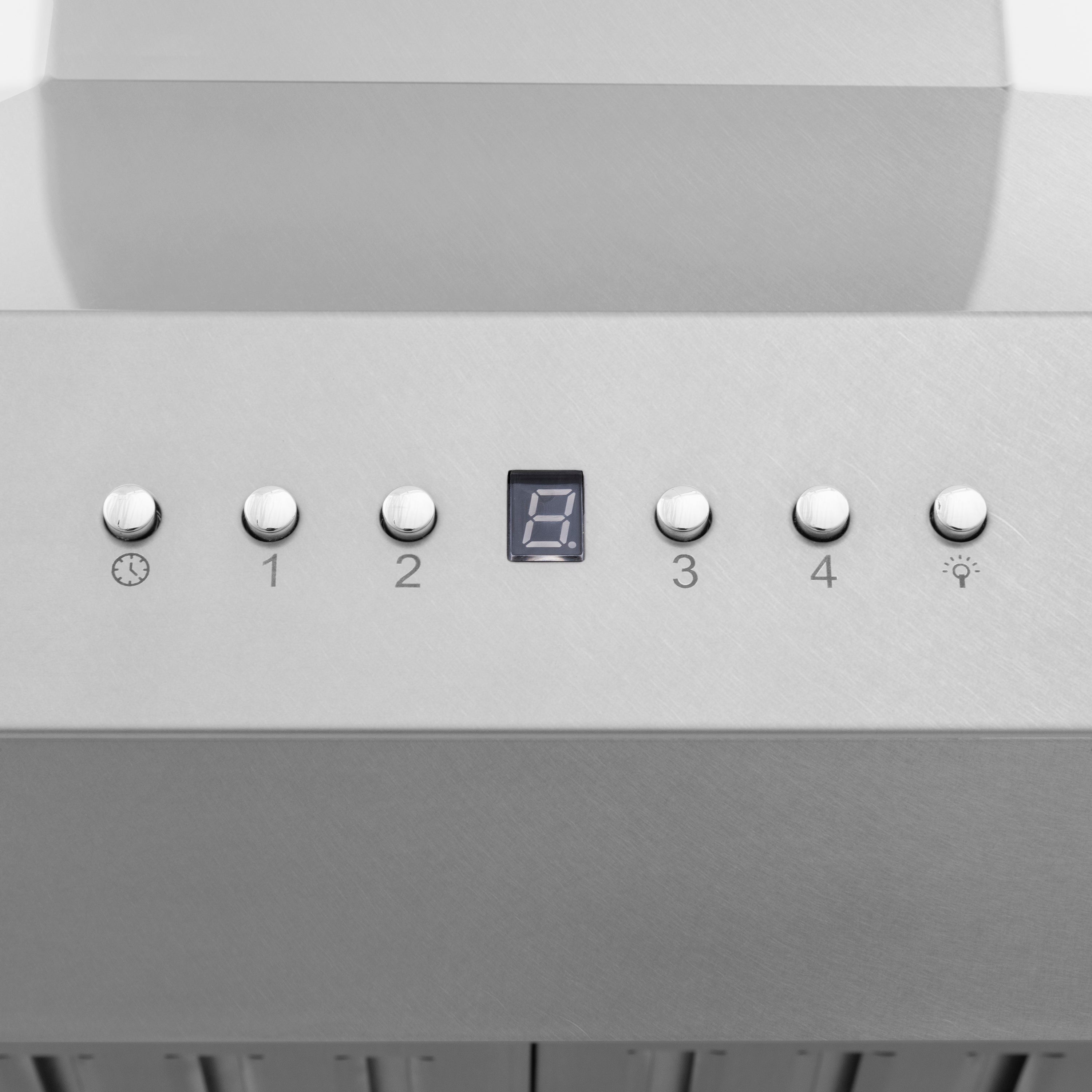 ZLINE 48" Ducted Wall Mount Range Hood in Fingerprint Resistant Stainless Steel (8KF2S-48)