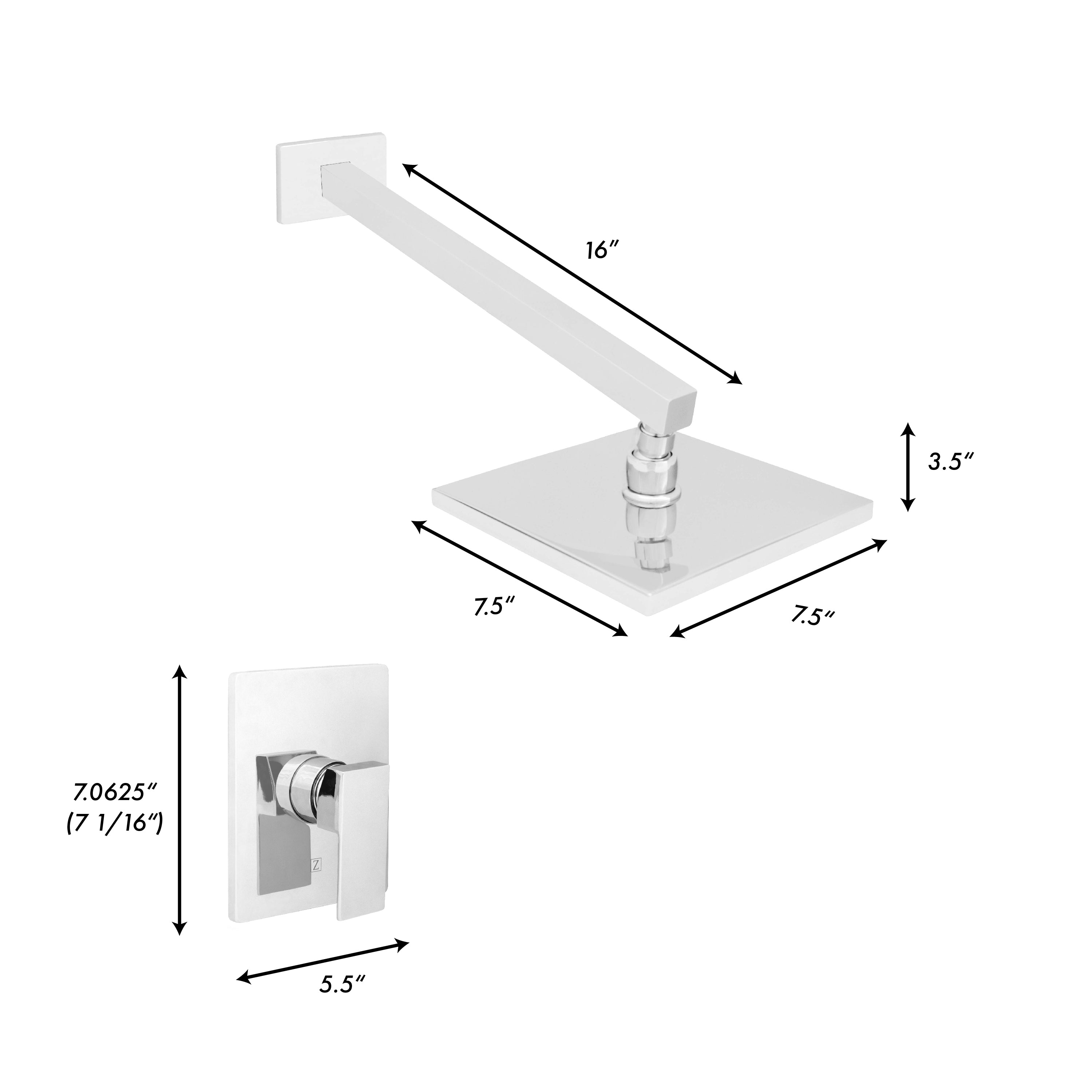 Z-line Shower Heads model BLS-H8-CH