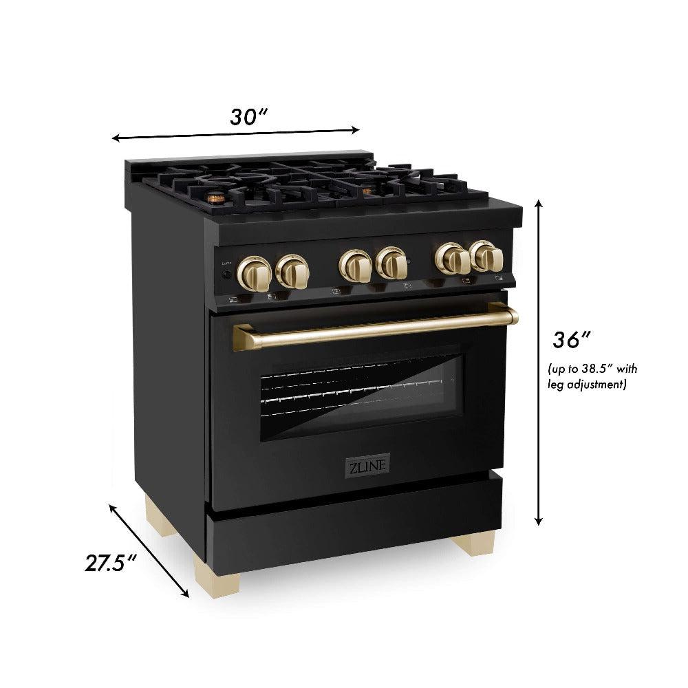 Z-line Kitchen Packages model 3KP-SGROTR30-DWV