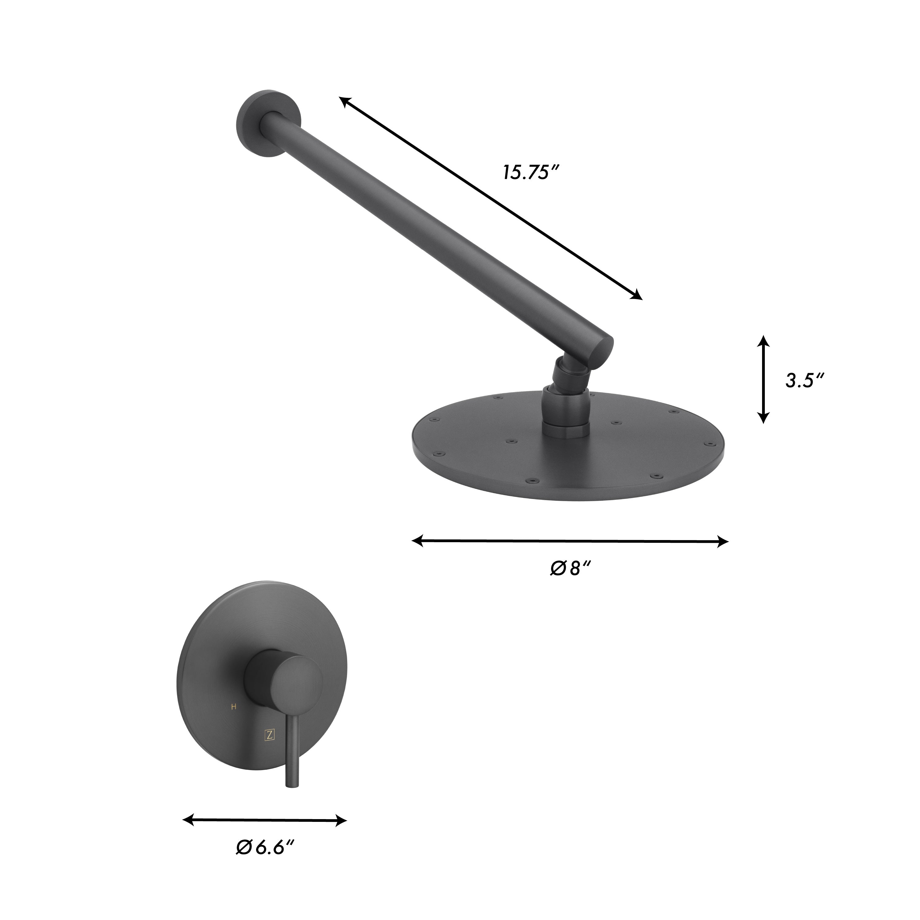 Z-line Bathroom Faucets model ELD-BF-PG