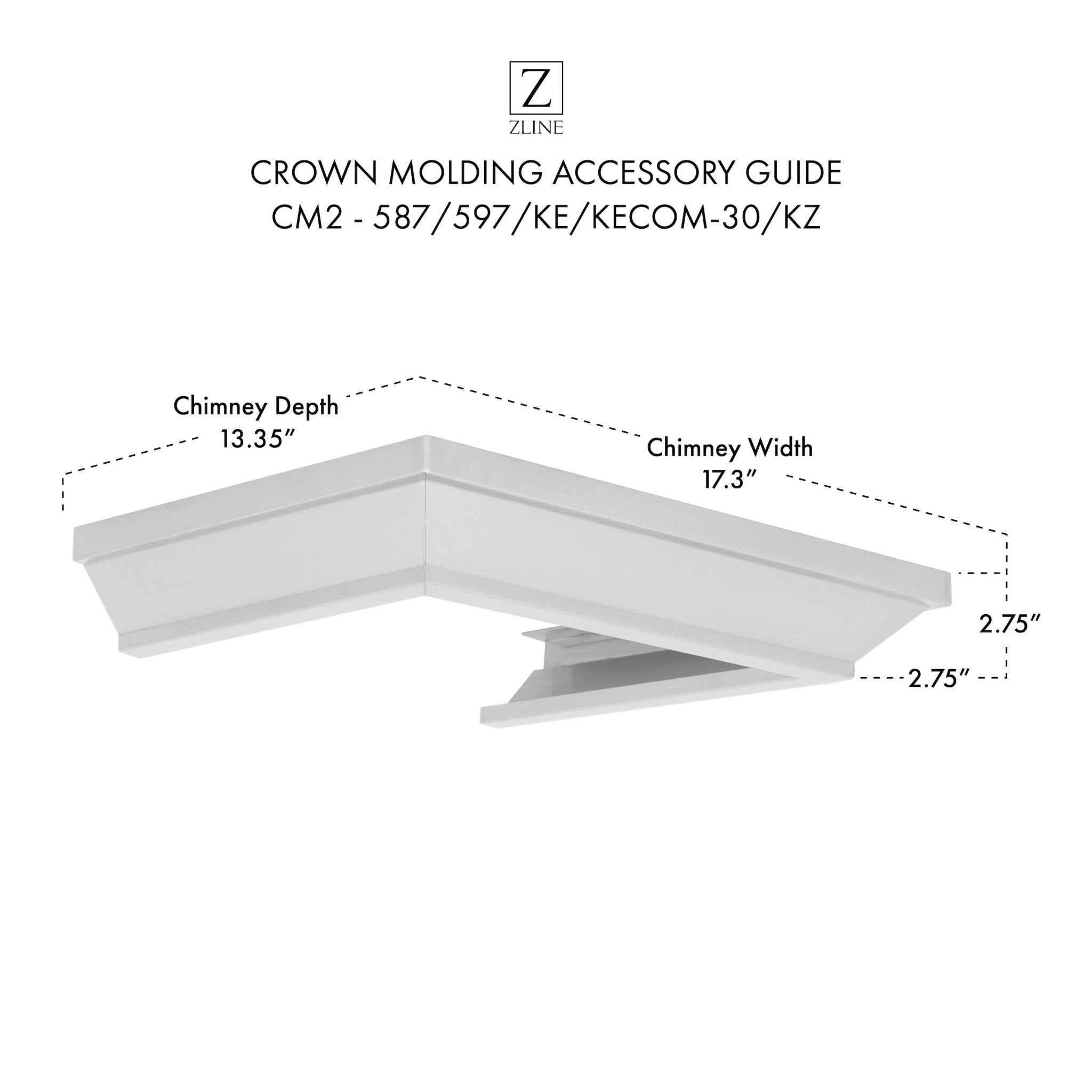 Z-line Range Hood Accessories model CM1-687