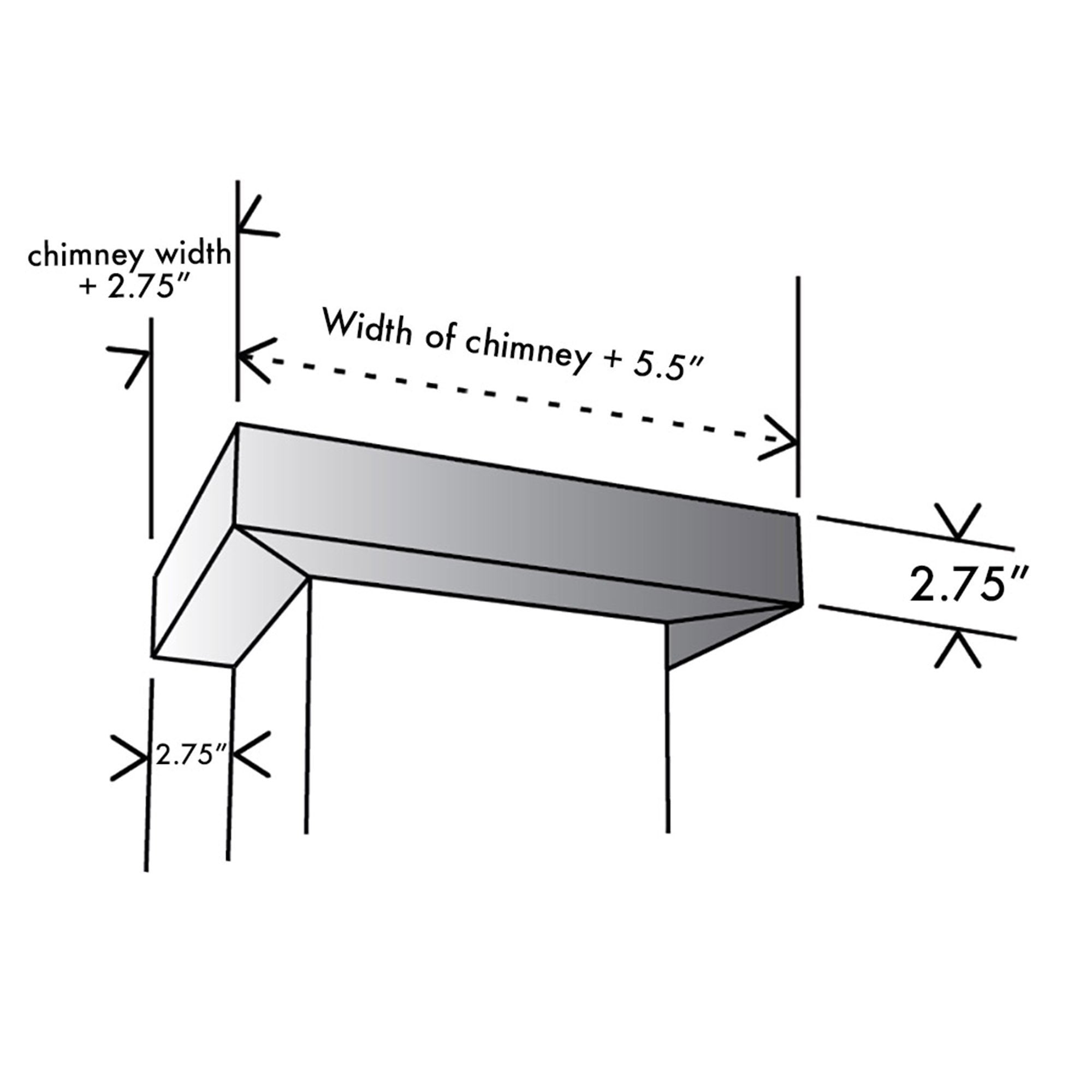 Z-line Range Hood Accessories model CM1-687