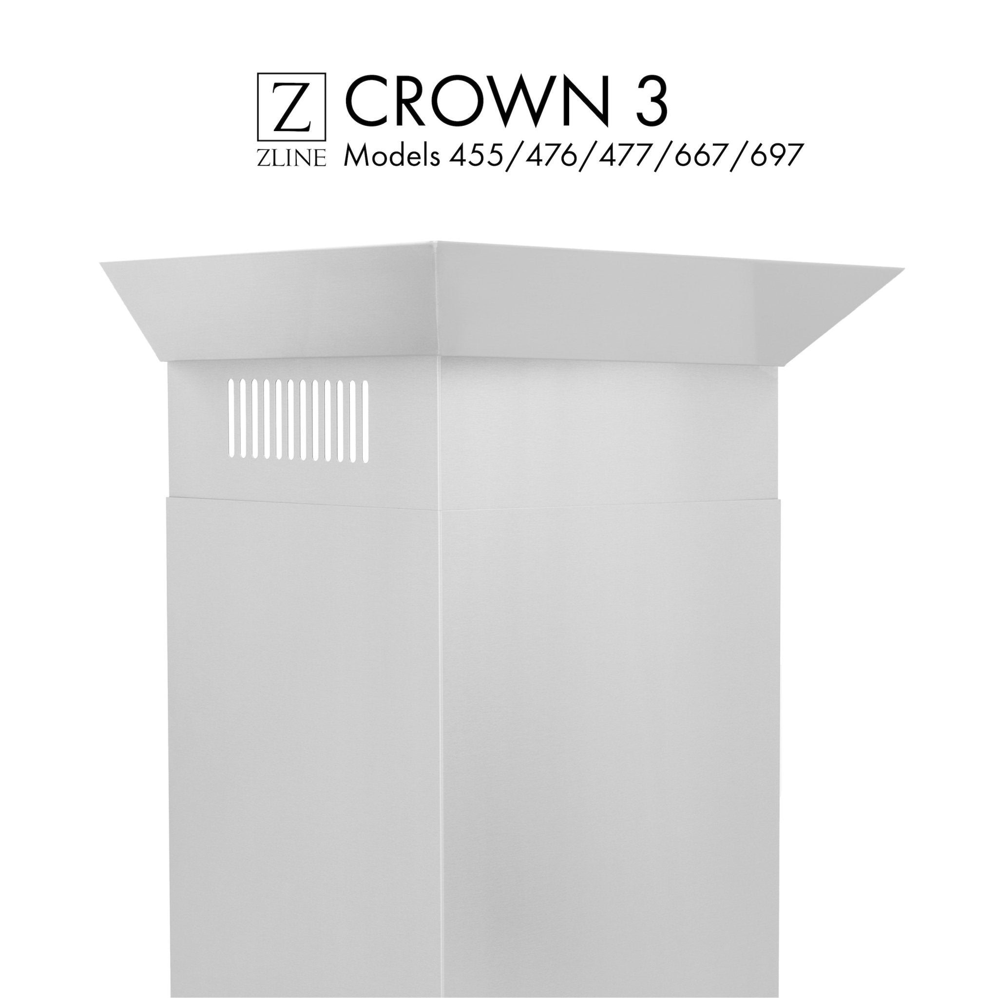 Z-line Range Hood Accessories model CM3-455/476/477/667/697