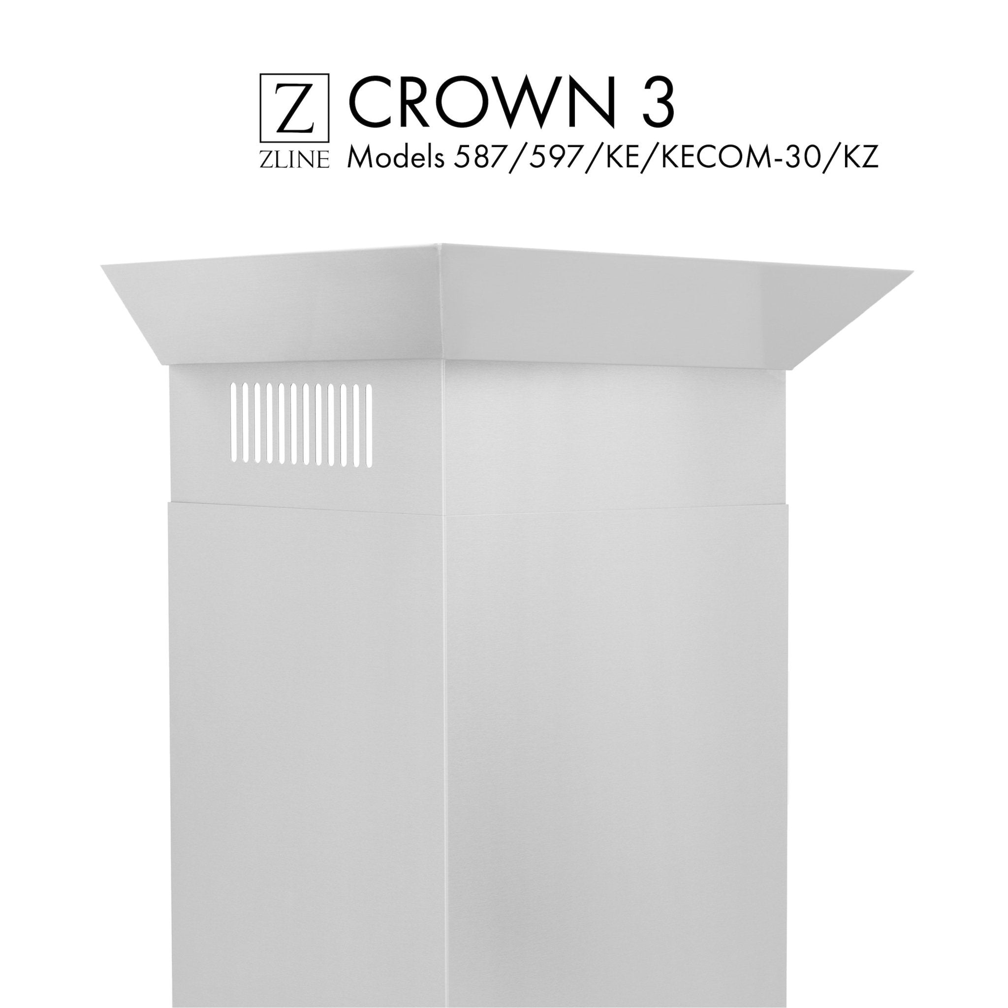 Z-line Range Hood Accessories model CM3-587/597/KE/KECOM-30/KZ