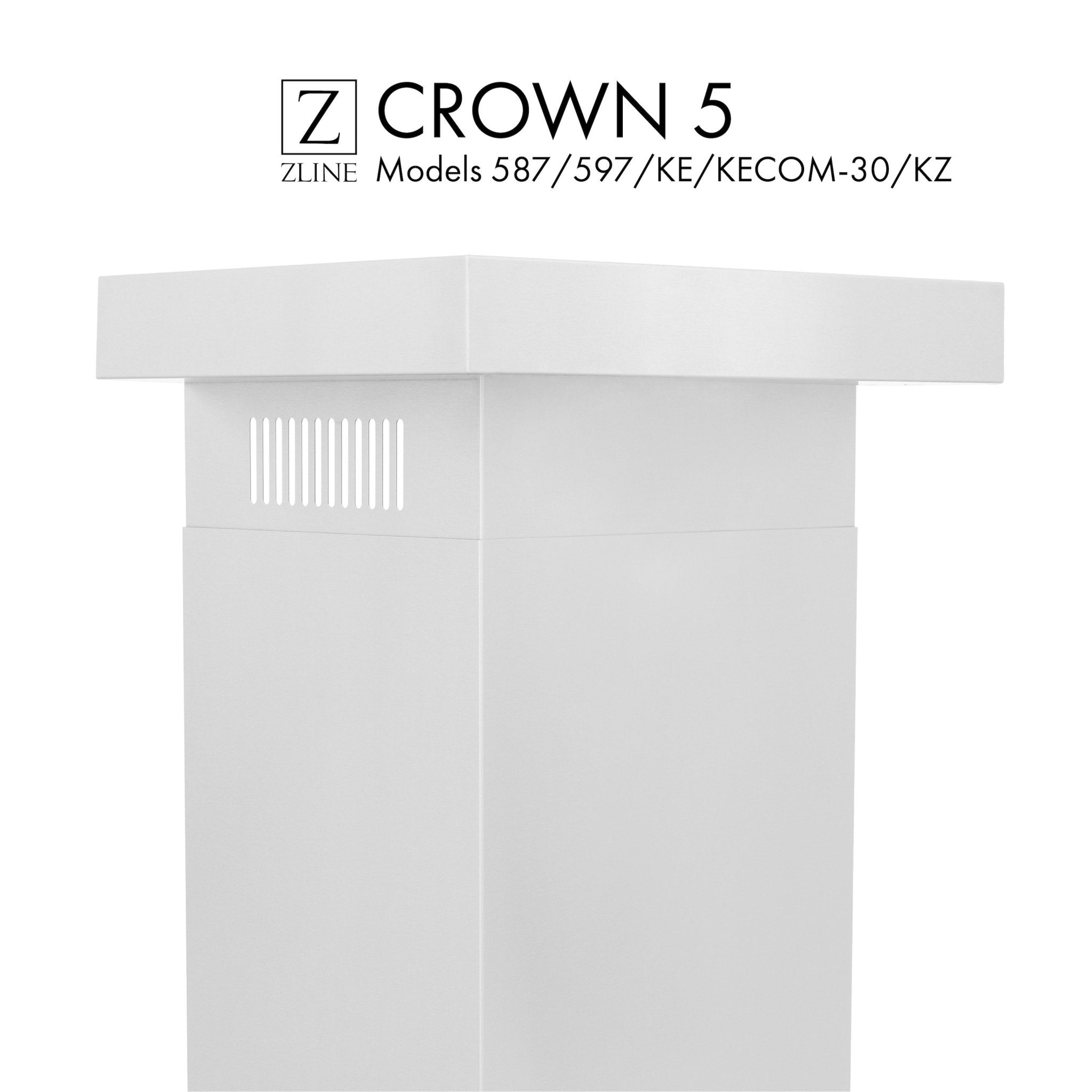 Z-line Range Hood Accessories model CM5-587/597/KE/KECOM-30/KZ