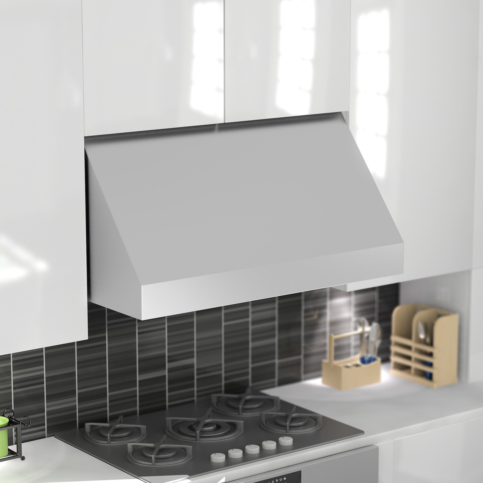 ZLINE 30"  Convertible Vent Under Cabinet Range Hood in Stainless Steel (523-30)
