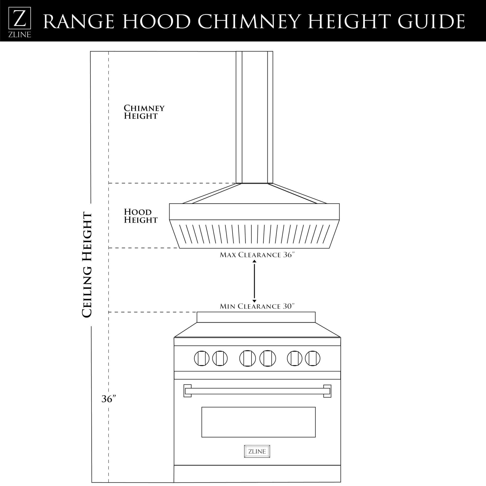 Z-line Range Hoods model KL3CRN-BT-42