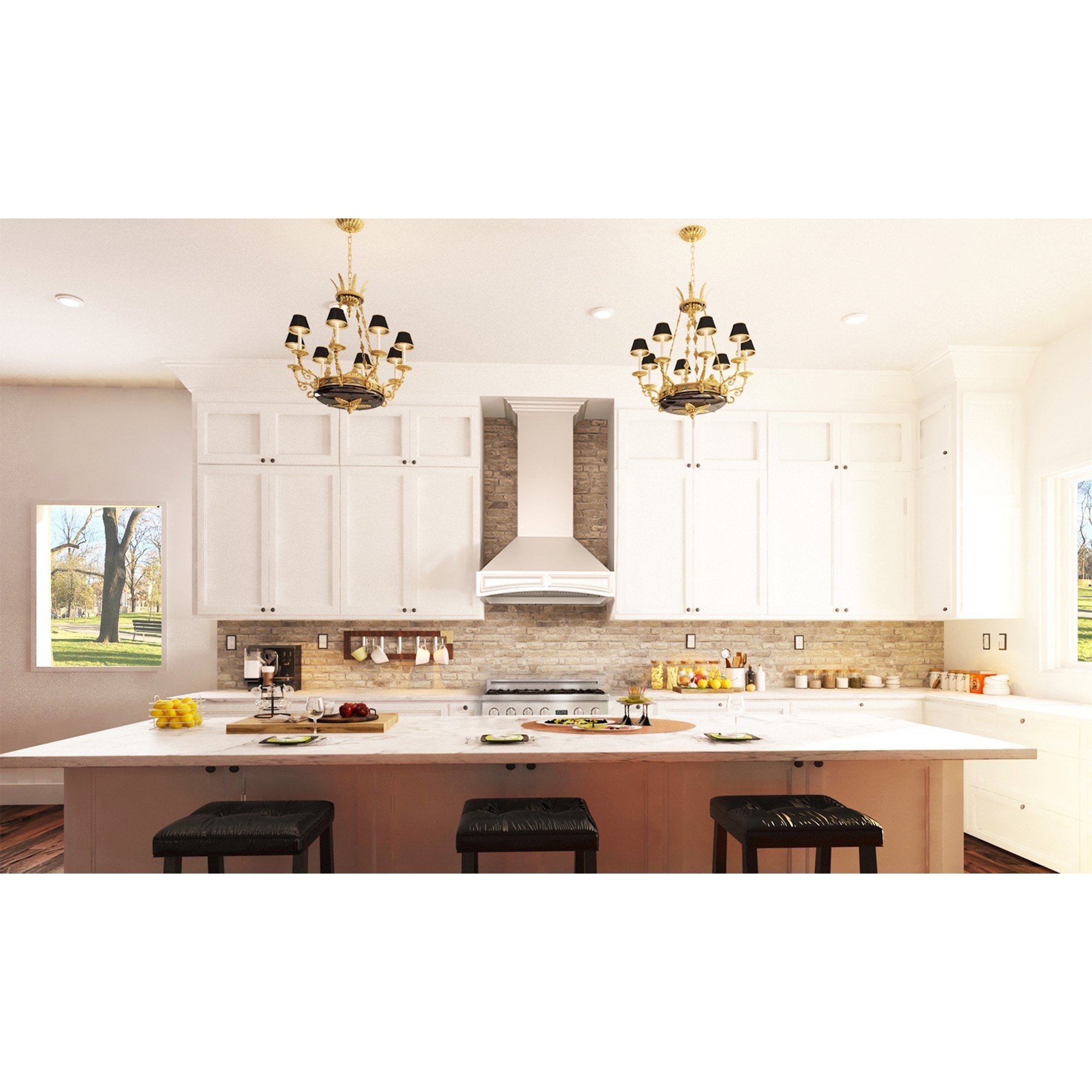 Z-line Range Hood Accessories model 2PCEXT-KF1